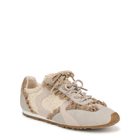 Sam Edelman Women's Nash Lace Up Sneaker in vanilla - women's sneaker - detail view