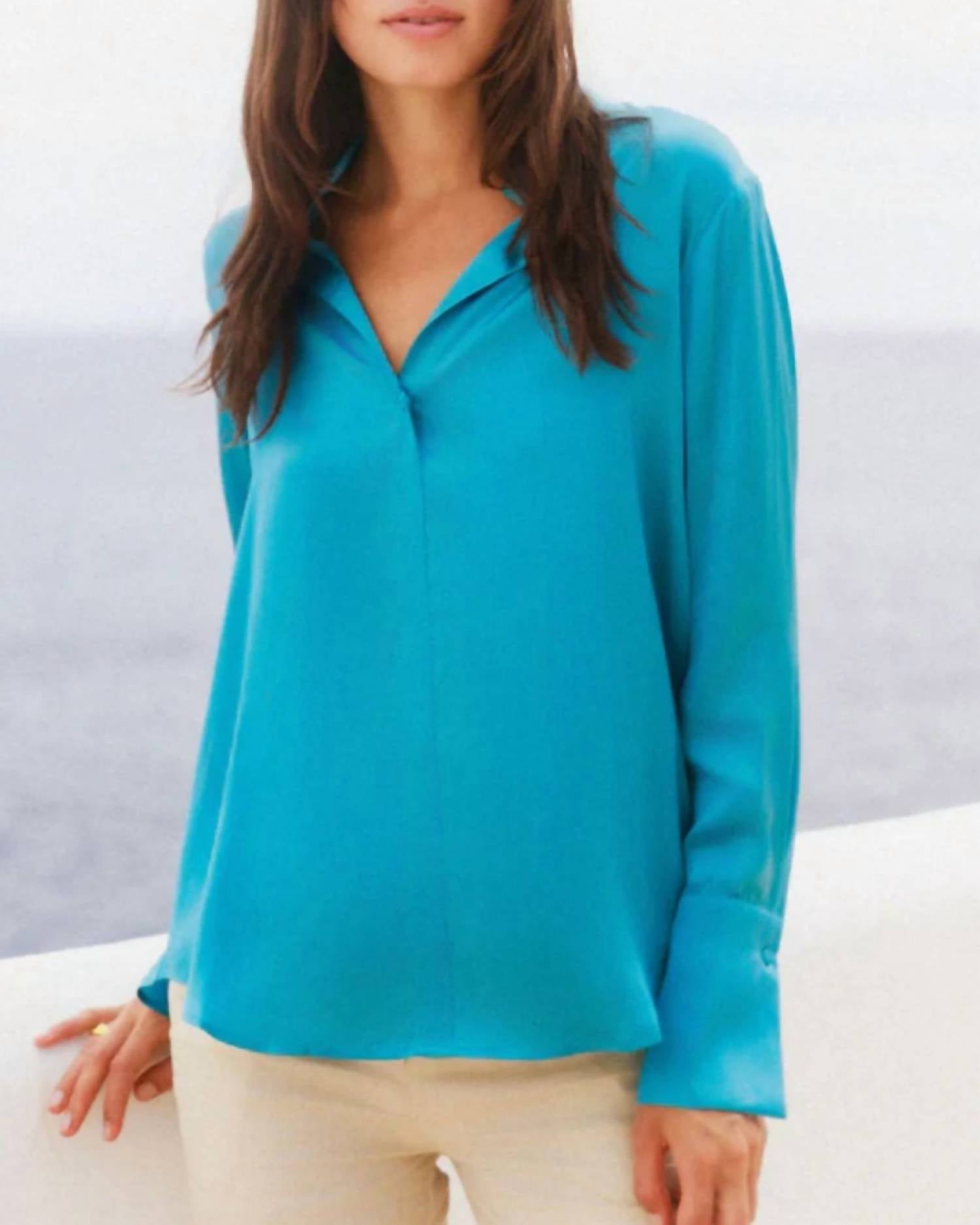 Catherine Gee - Daria French Cuff Blouse