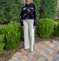 Fate Suede Stroll Pants in beige - women's pants - alternate view