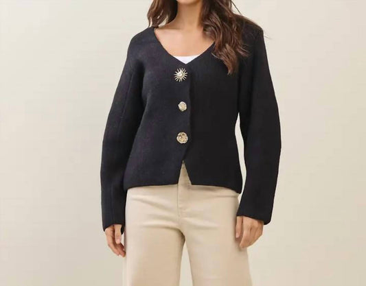 Able - Jewel Botton Cardigan