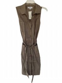 Level99 - Women's Button Up Sleeveless Dress