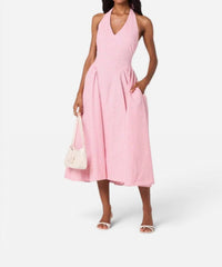 Astr - Meana Midi Halter Dress