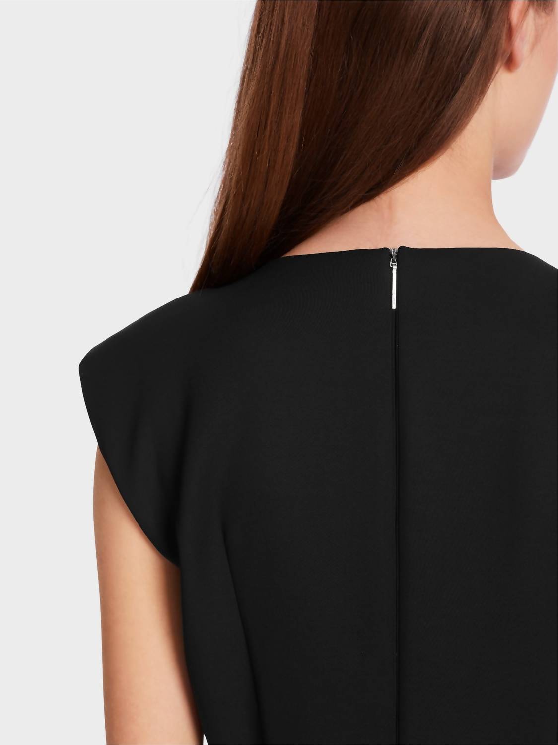 Marc Cain - Figure-hugging Dress With Ruffle Detail