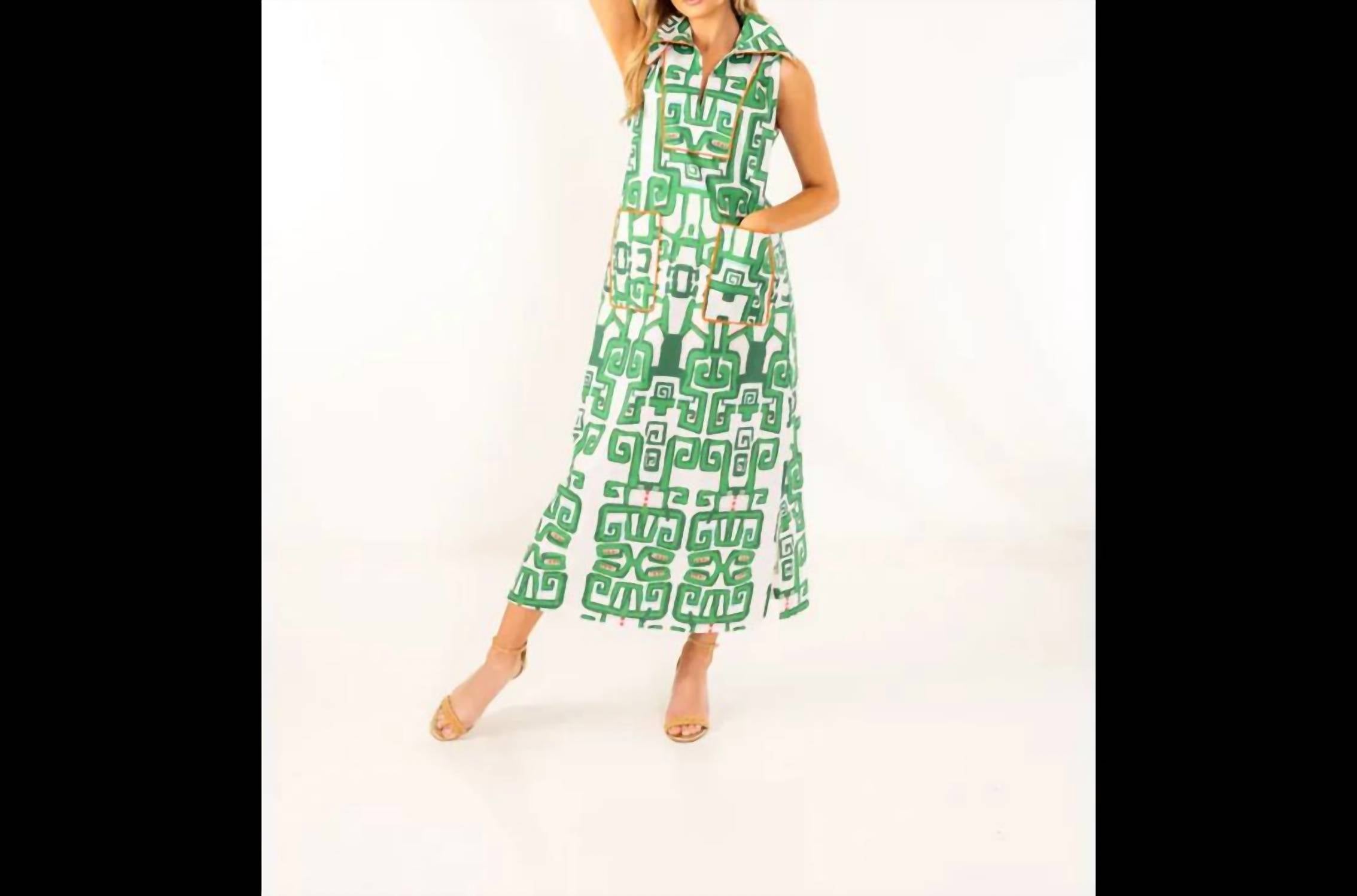 House Of Mbr - Sleeveless Cassidy Long Dress