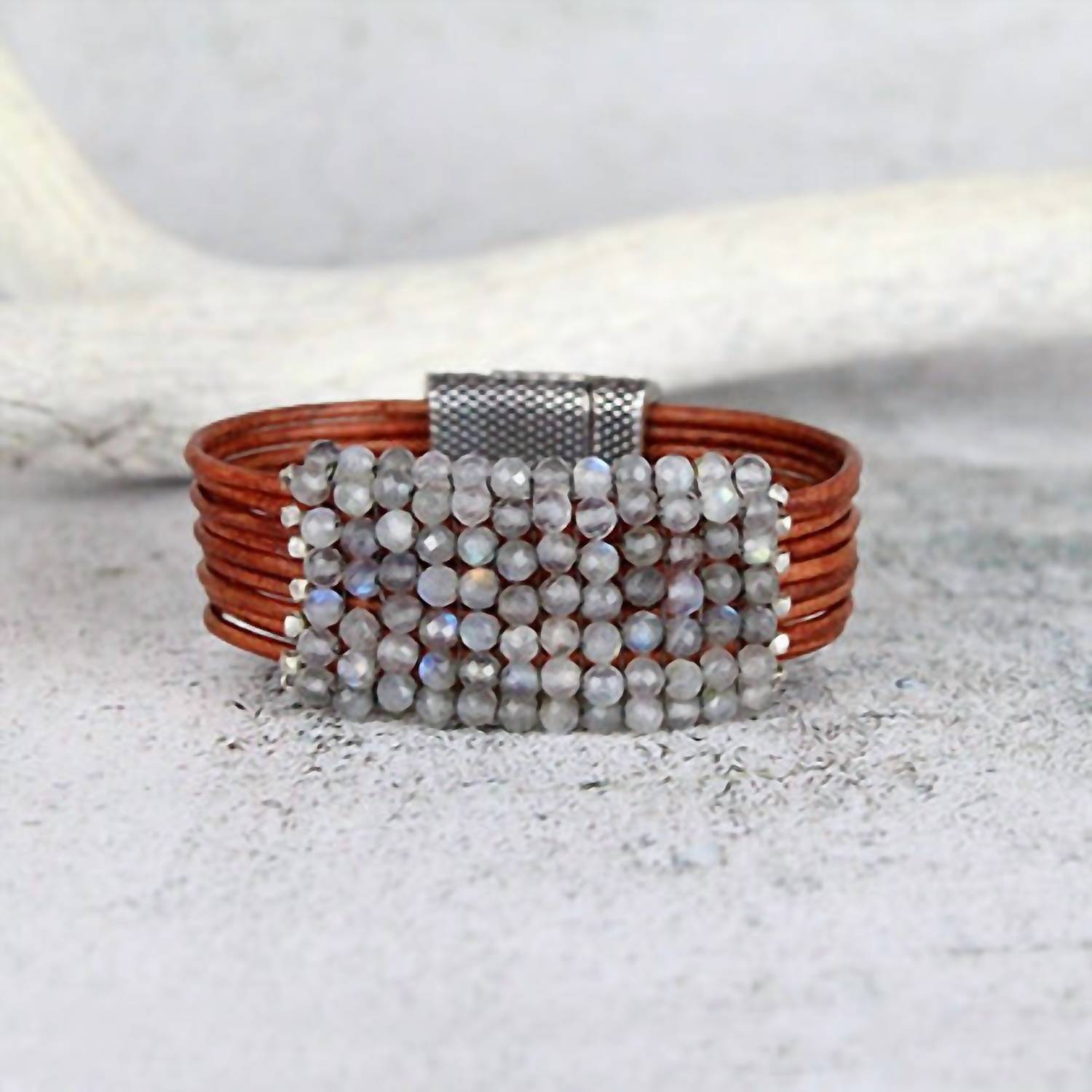 Martell Studio - Large Labradorite Cuff Bracelet