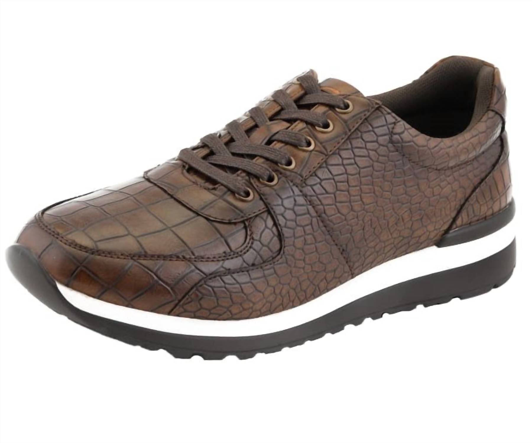 Sio - Men's Maverick Croco Sneaker