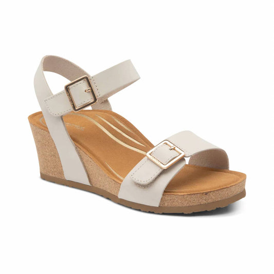 Aetrex - Lexa Quarter Strap Wedge