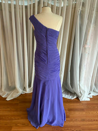 Morilee - Women's One-Shoulder Asymmetric Dropped Waist Gown