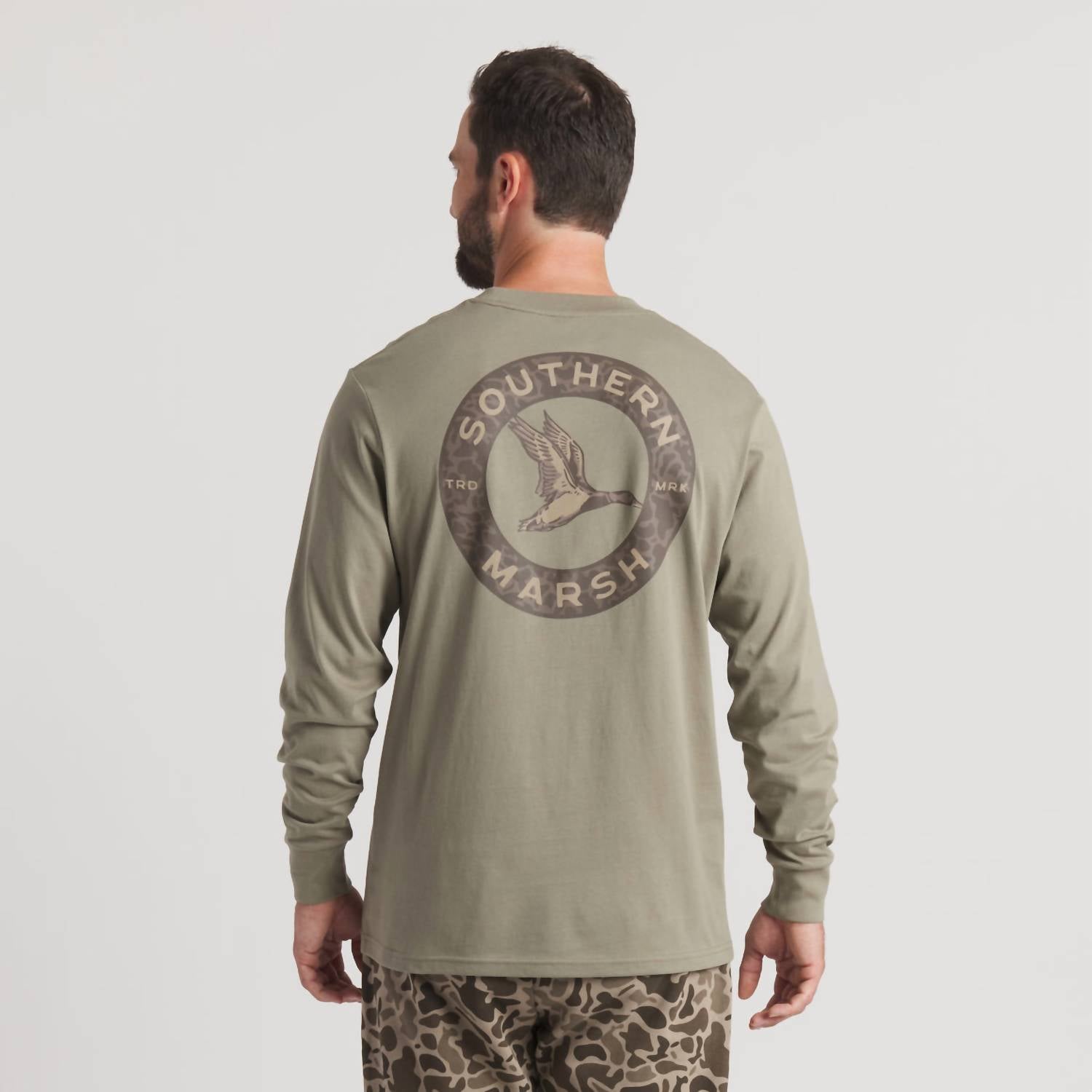 Southern Marsh - Inflight Camo Long Sleeve Tee