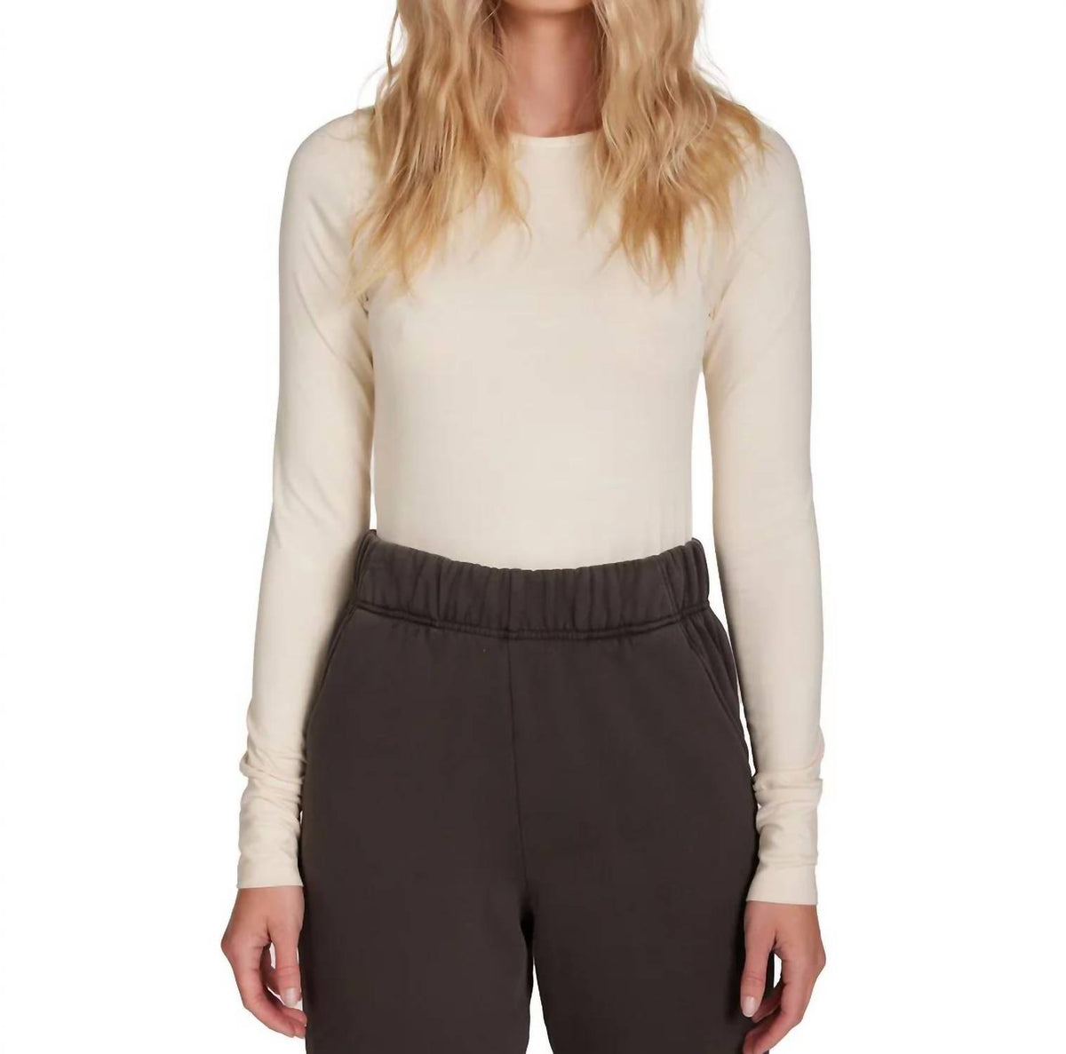 Les Tien - Fiona Fitted Long Sleeve Top