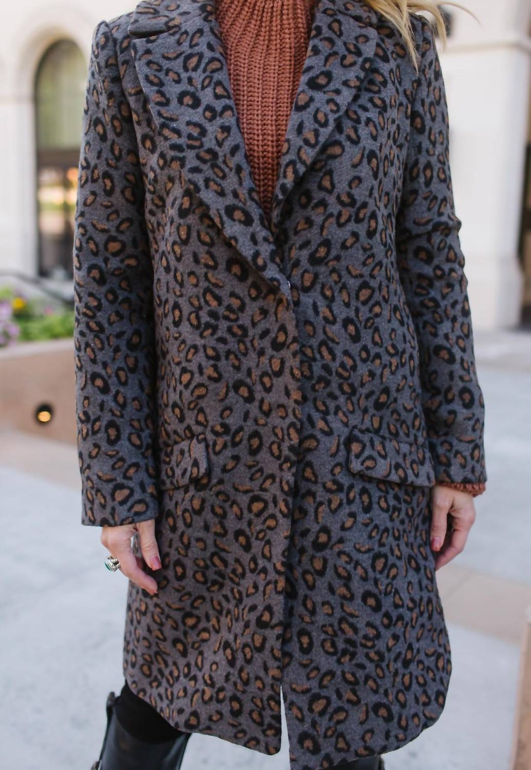 The Hadley Leopard Coat