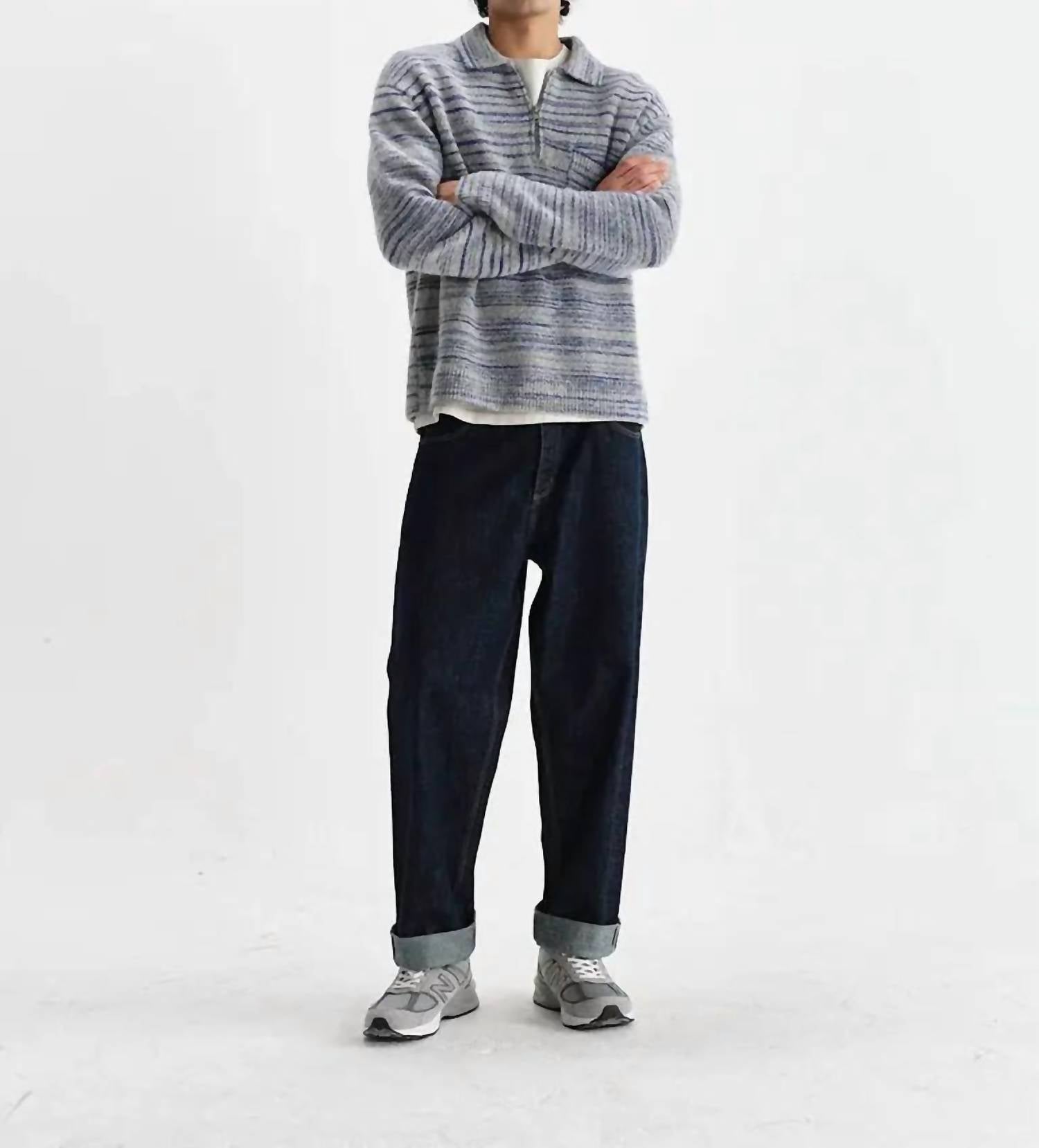 Wax London - Alpha Zip Polo Top