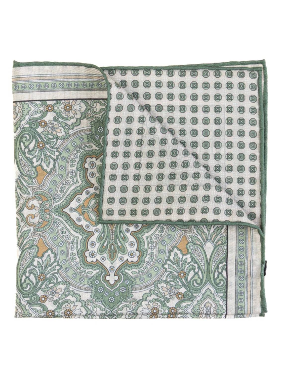 Pacific Silk - Reversible Silk Hanky Scarf
