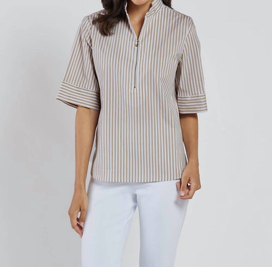 Jude Connally - Goldie Cotton Stripe Top