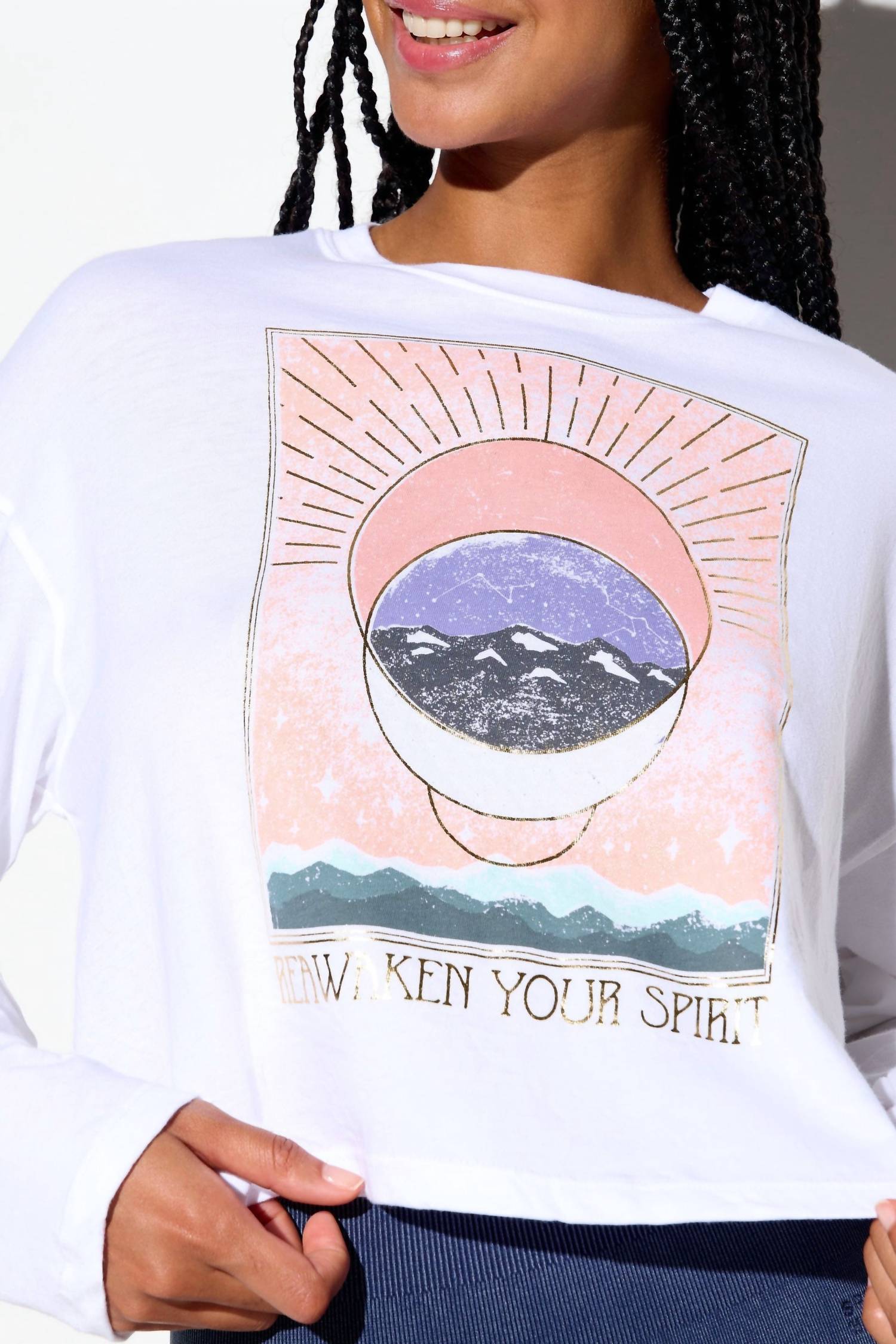 Spiritual Gangster - Cosmic Connection Drew Top