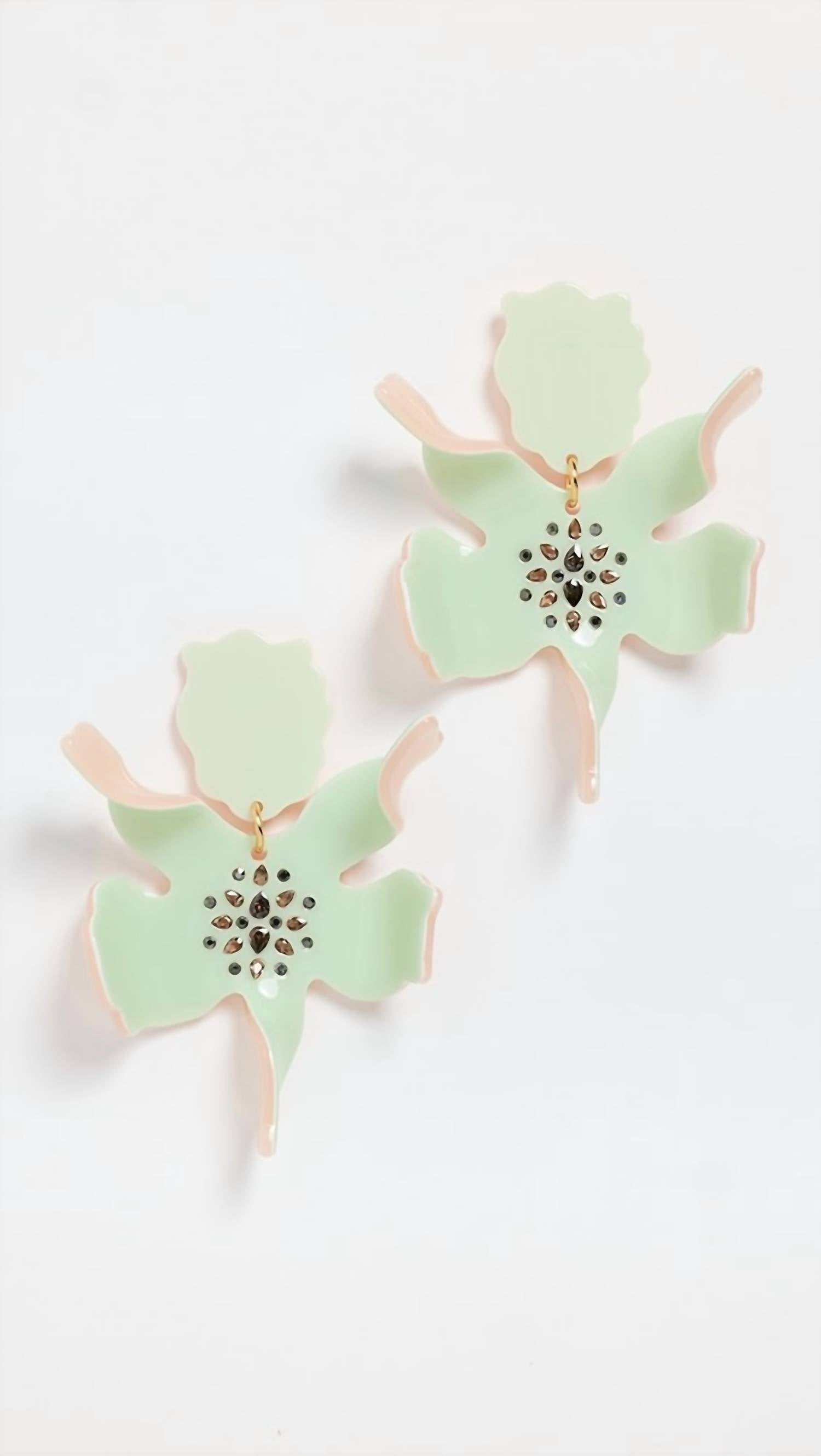 Lele Sadoughi - Women's Paper Lily Earrings