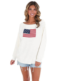 Le Lis - Miss Americana One Shoulder Sweater