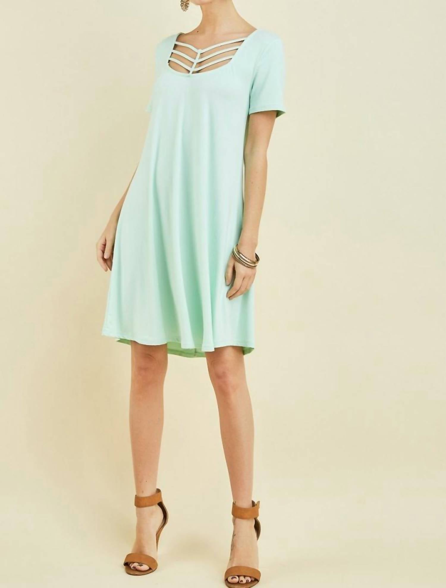 Entro - Strappy Shift Dress