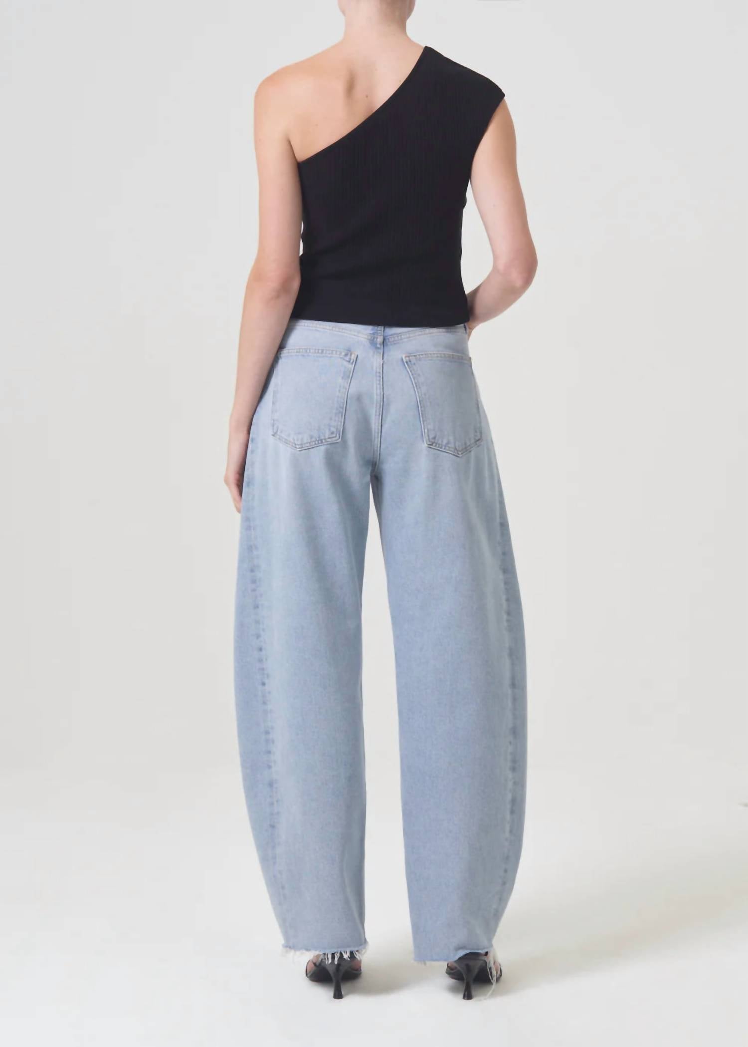 Agolde - Luna Pieced High Rise Jean