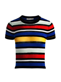 Alice + Olivia - Ciara Short Sleeve Pullover Top