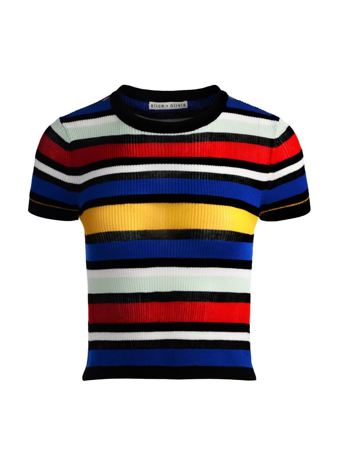 Alice + Olivia - Ciara Short Sleeve Pullover Top