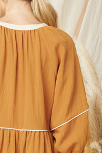 Entro - Boston Embroidered Dress