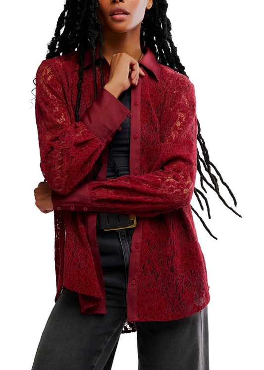 Free People - Faith Button Down Blouse