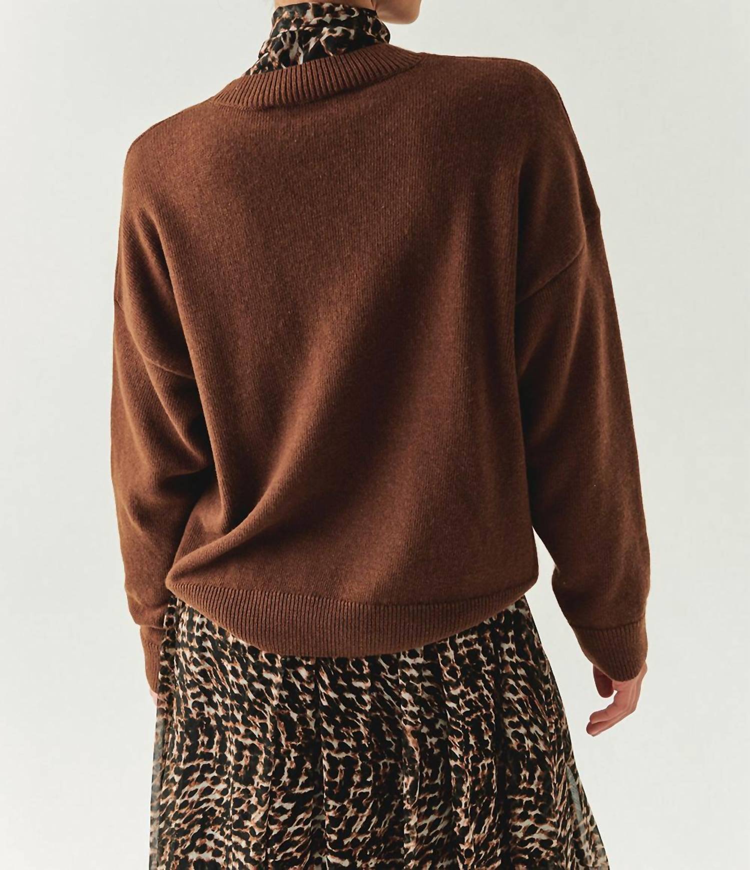 Exquise - Women's Emmeline Crew Neck Wool Sweater