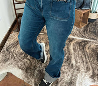 Rock & Roll Denim - Snaffle Bit Trouser Wide Leg Jeans