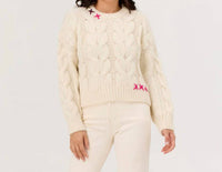 Krimson Klover - Frea Cable Sweater