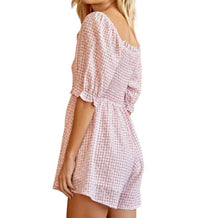 Andree By Unit - Gingham Printed Romper