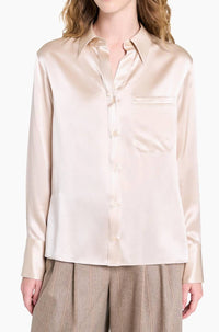 Twp - Joey Silk Button-front Shirt