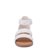 Nina Women's Analeigh Sandal in white - women's sandal - detail view