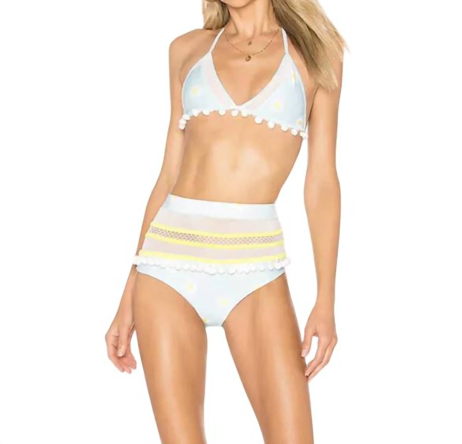 Tularosa - Thessy Daisy Blut Top Set Bikini