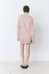 Rue Sophie Boulogne Crewneck Sweater in rose - women's sweater - view 4