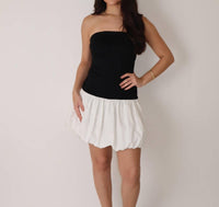 Before You Collection - Strapless Bubble Dress