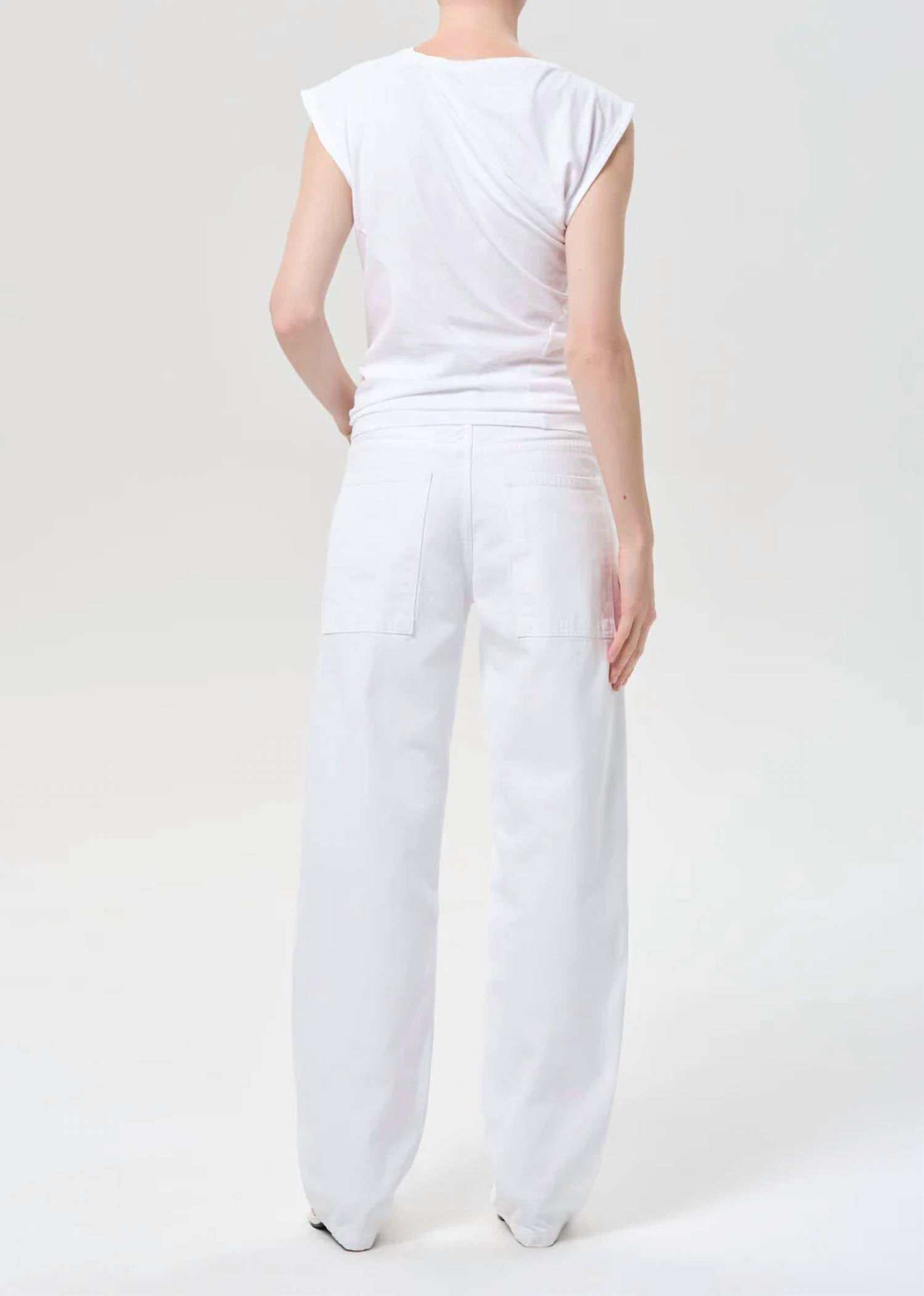 Agolde - Laria Pieced High-rise Jean