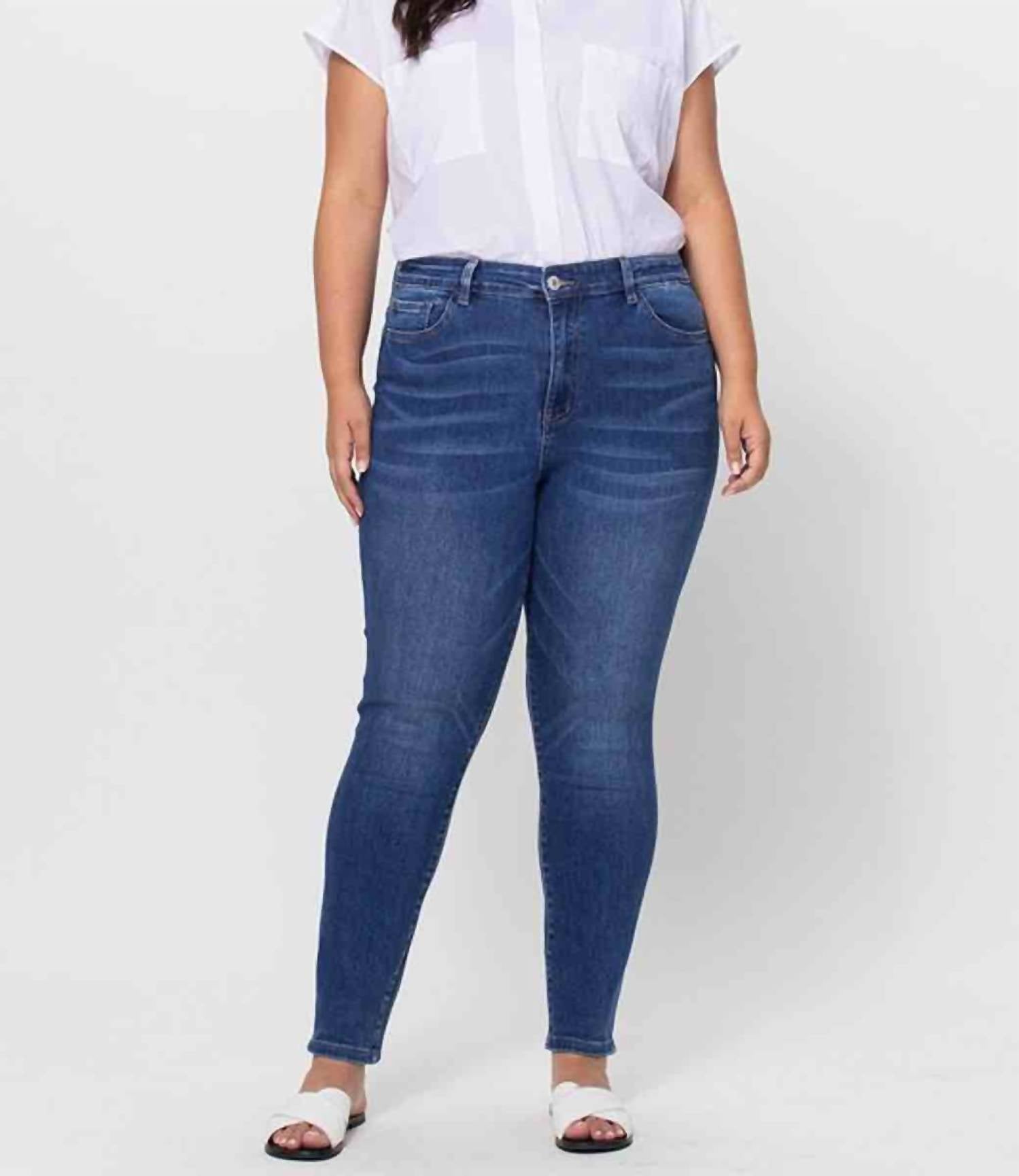 Vervet By Flying Monkey - Raquael High Rise Skinny Jeans