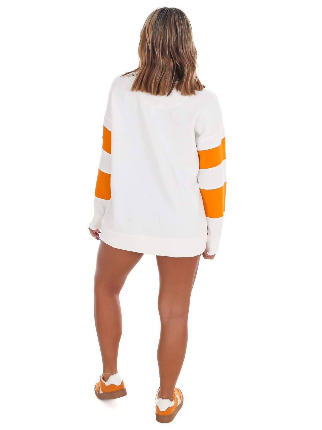 Pressbox - Tennessee Volunteers Sleeve Stripe Crewneck Pullover