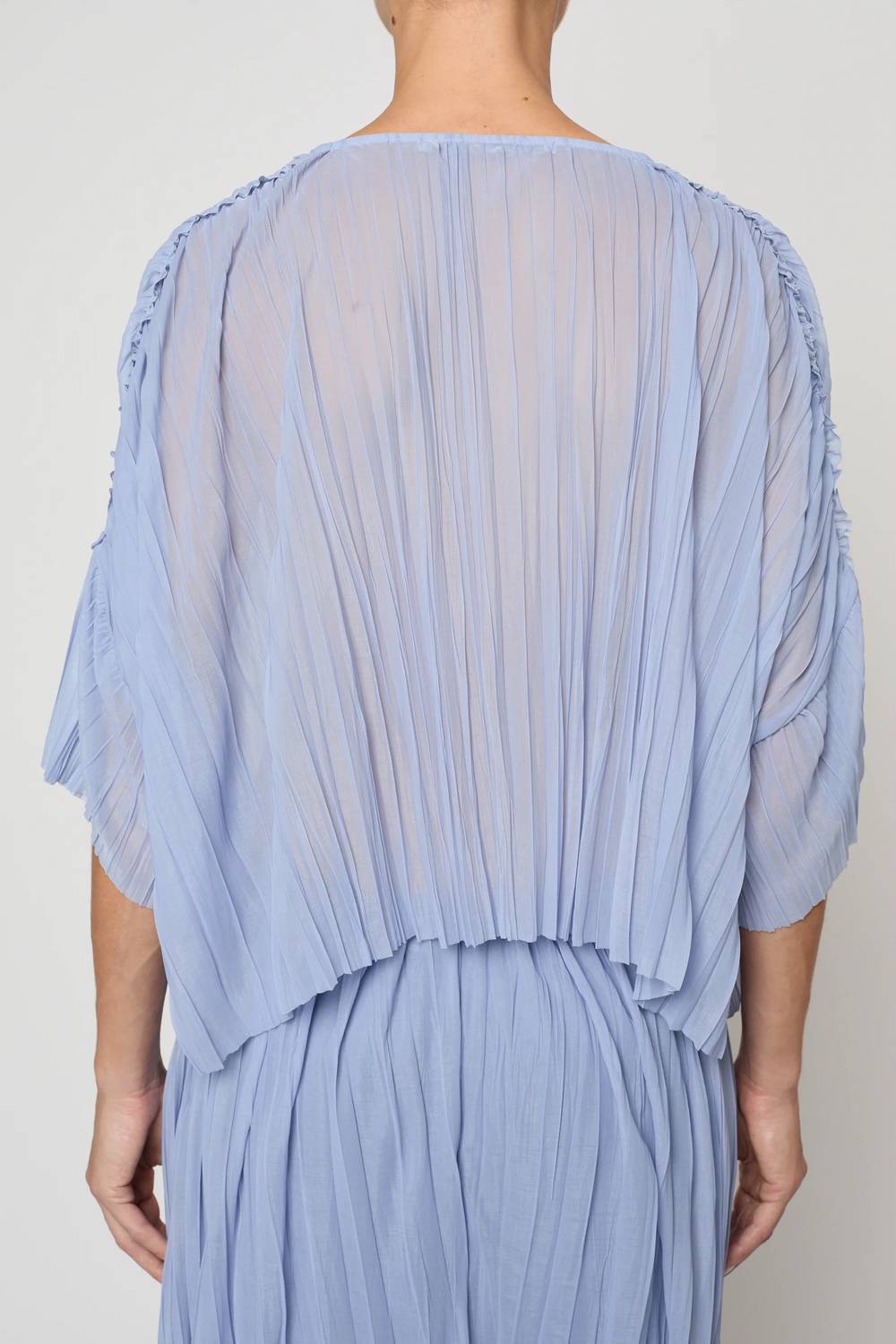 Atelier Delphine - Flared Random Pleats Tee