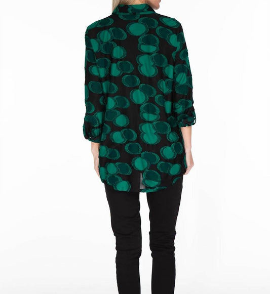 Multiples - Jacquard Knit Blouse