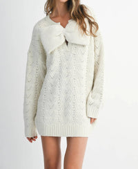 Mable - Pretty Baby Sweater Mini Dress