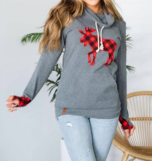 Sleigh The Day Cowlneck Sweatshirt