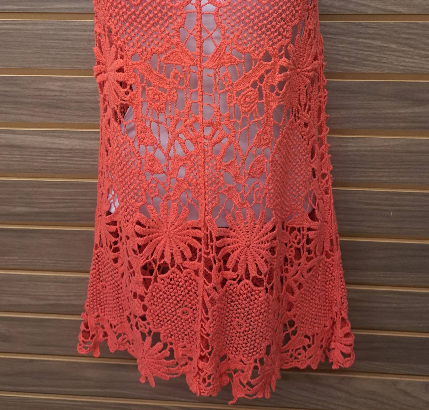 Illa Illa - Women's Coral Lace Tank