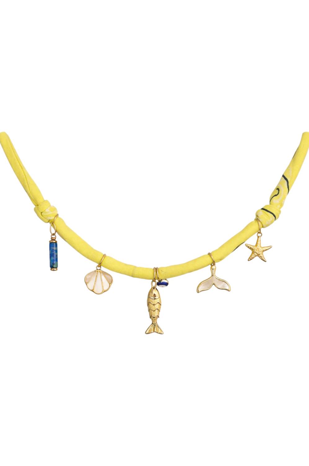 Farrah B Jewelry - Women's Mykonos Charm Necklace