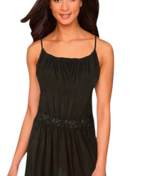 Raviya - Crochet Waist Halter Dress