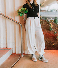Stillwater Twill Dylan Pants in artic wolf - women's pants