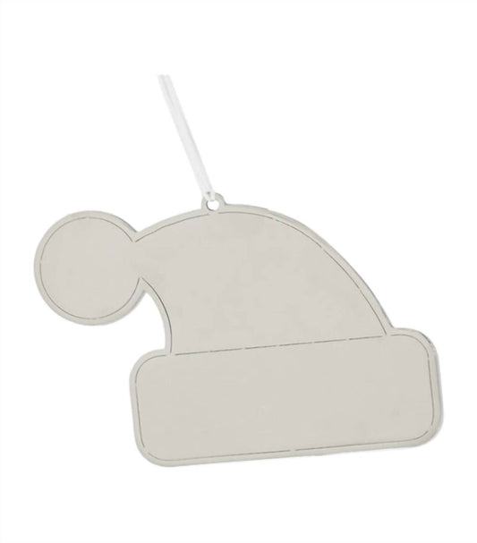 Creative Gifts International - Santa Hat Ornament with White Tassel
