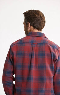 Jachs New York - Heritage Flannel Shirt Thermal Crewneck Shirt - 2-pack