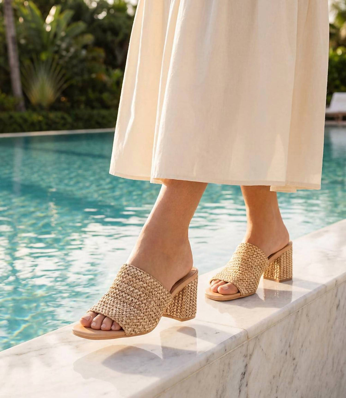 Seychelles - Women's Adapt Raffia Heel Sandals